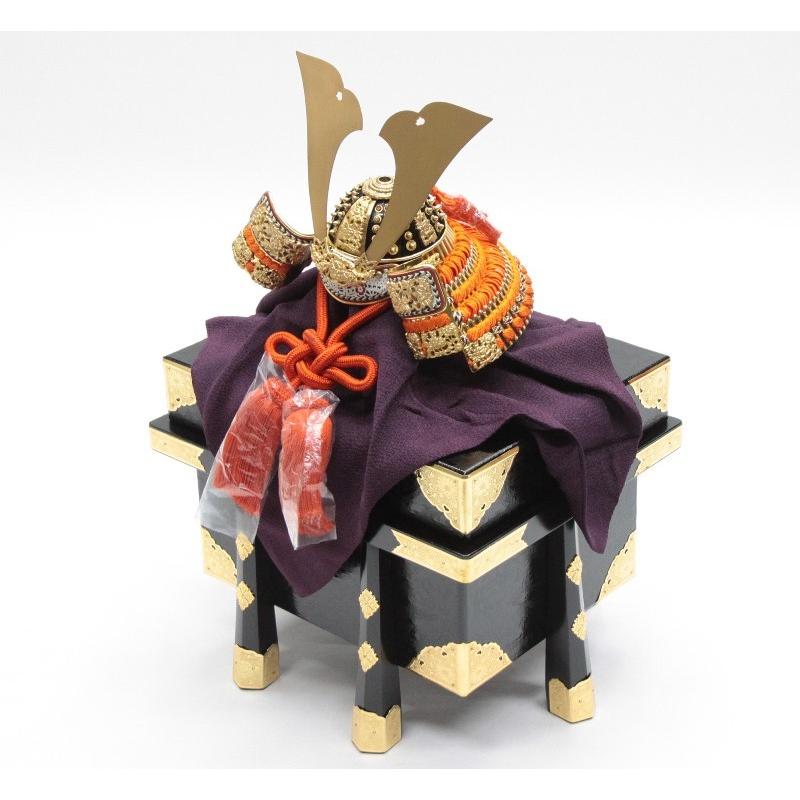 アウトレット品 五月人形兜単品飾り 京製 粟田口義房 12号 櫃付