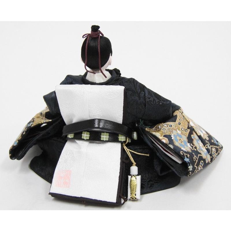 《送料込》 雛人形親王平飾り 田村芙紗彦 熊倉基安頭 京十一番 唐草幾何学紋 hn147 1hs1685 213to1693 【2269380522】(81880円)