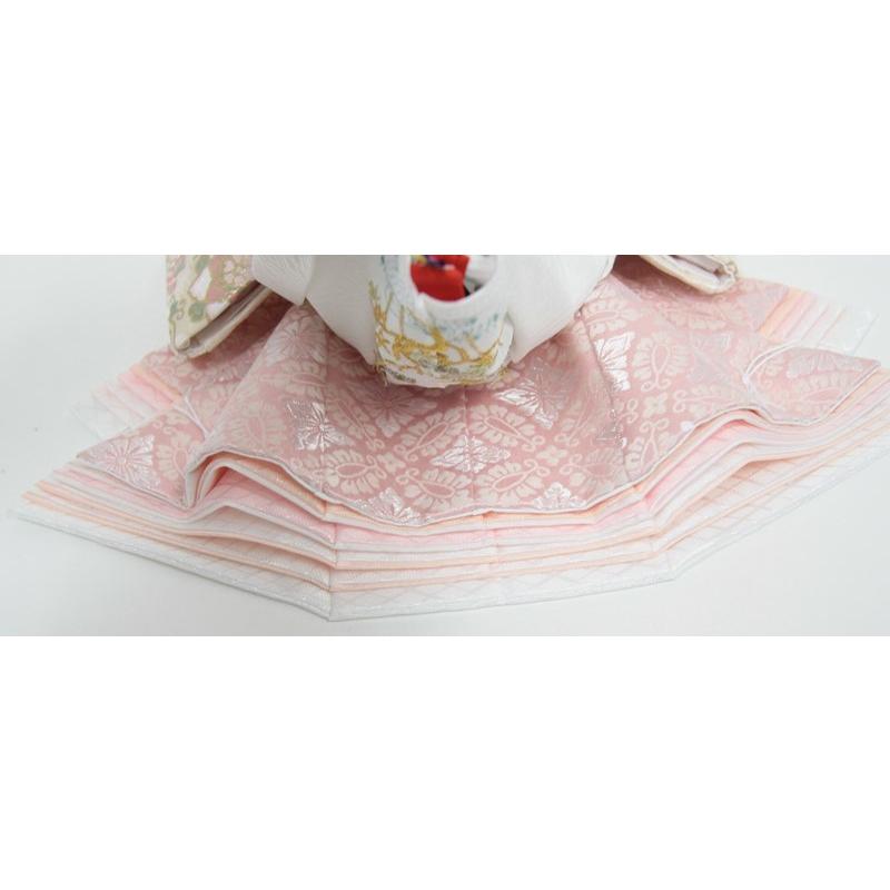 《送料込》 雛人形親王平飾り 田村芙紗彦 熊倉基安頭 京十一番 唐草幾何学紋 hn147 1hs1685 213to1693 【2269380522】(81880円)