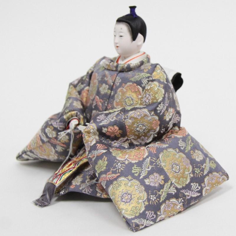 ✨美品✨ 雛人形親王平飾り 大橋弌峰 京十番 淡紫金襴 弌峰頭 hn206 1hs1712 213to1714 【QG2010513257】(72540円)