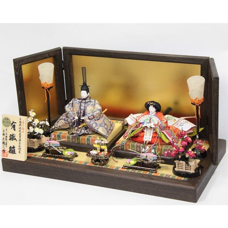 ✨美品✨ 雛人形親王平飾り 大橋弌峰 京十番 淡紫金襴 弌峰頭 hn206 1hs1712 213to1714 【QG2010513257】(72540円)