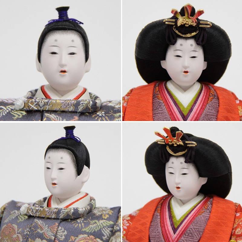 ✨美品✨ 雛人形親王平飾り 大橋弌峰 京十番 淡紫金襴 弌峰頭 hn206 1hs1712 213to1714 【QG2010513257】(72540円)