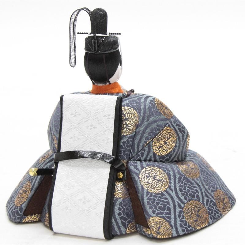 天神様人形 ケース入り 木目込み 座り大 菅原道真公(21hoka1001)正絹