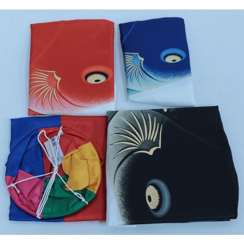 鯉のぼり五色セット ベランダ用未使用 楽天市場】【鯉のぼり3個＋1.4m吹流し付き】鯉のぼり ベランダ用