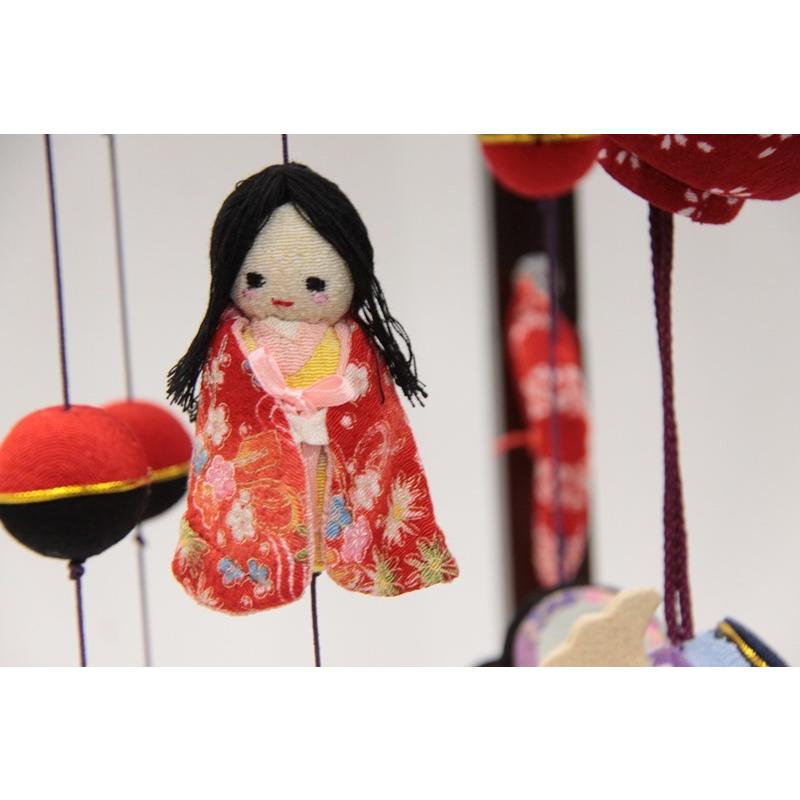 アウトレット品 五月人形吊るし飾り 大 一寸法師(SB-I501S)飾り台