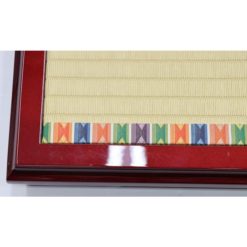 アウトレット品 雛人形平飾台 台のみ 20号 白壇塗 あおい 22a-ya-1219