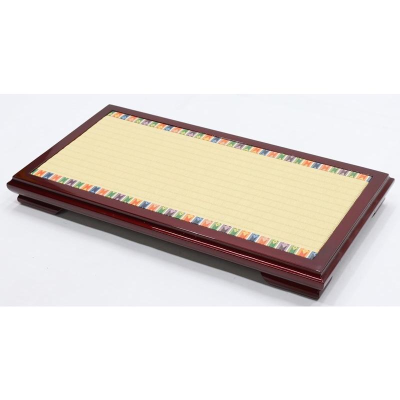 アウトレット品 雛人形平飾台 台のみ 20号 白壇塗 あおい 22a-ya-1219