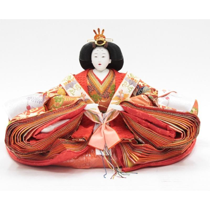 アウトレット品 雛人形親王単体 人形のみ 八番親王 No.126A (川) 金襴