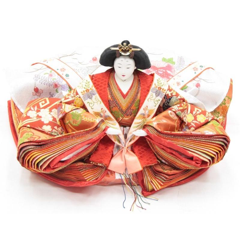 アウトレット品 雛人形親王単体 人形のみ 八番親王 No.126A (川) 金襴