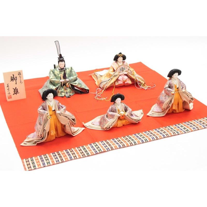 アウトレット品 雛人形親王・三人官女単体 人形のみ 十番親王/三五官女