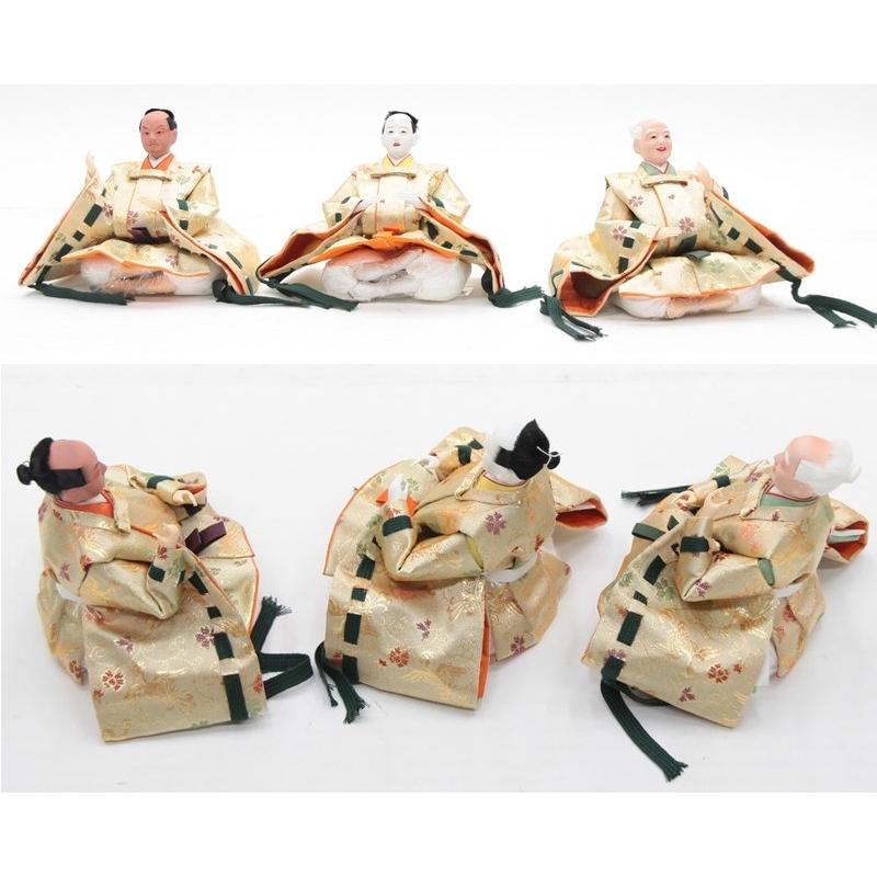 アウトレット品 雛人形十五人揃 人形のみ 337108B 飾り幅105〜120cm 七