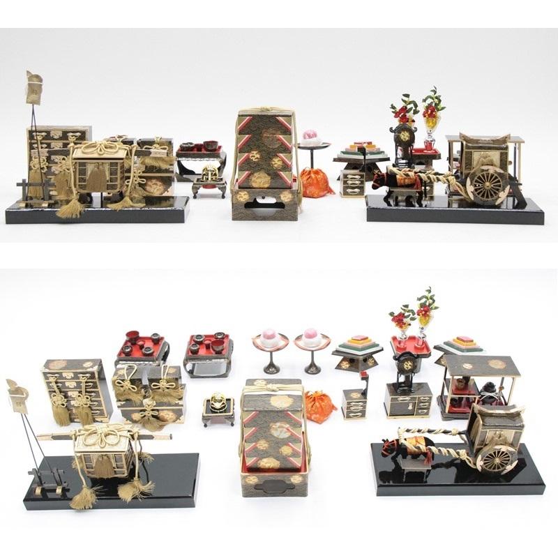 アウトレット品 雛道具お道具セット 九品 6号 お雛道具 万葉松