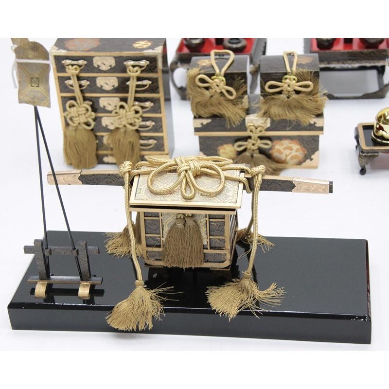 アウトレット品 雛道具お道具セット 九品 6号 お雛道具 万葉松