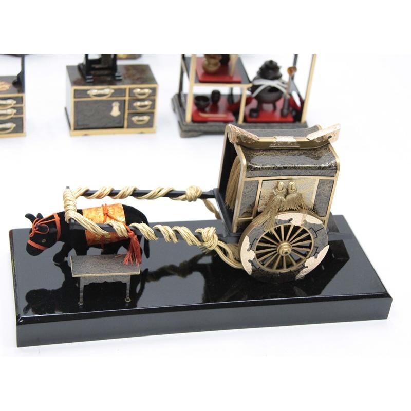 アウトレット品 雛道具お道具セット 九品 6号 お雛道具 万葉松