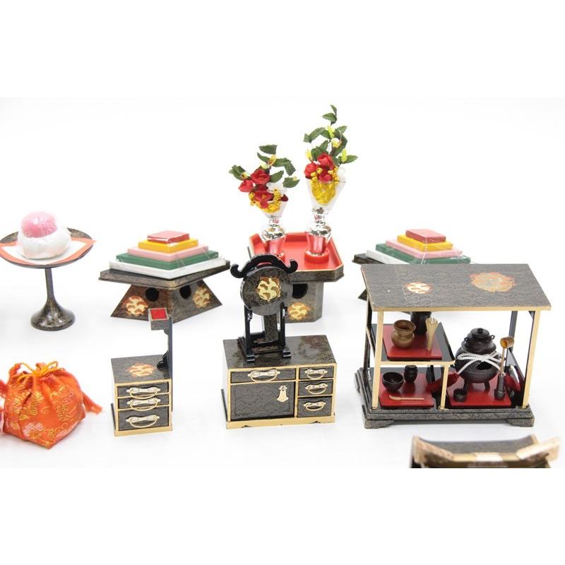 アウトレット品 雛道具お道具セット 九品 6号 お雛道具 万葉松