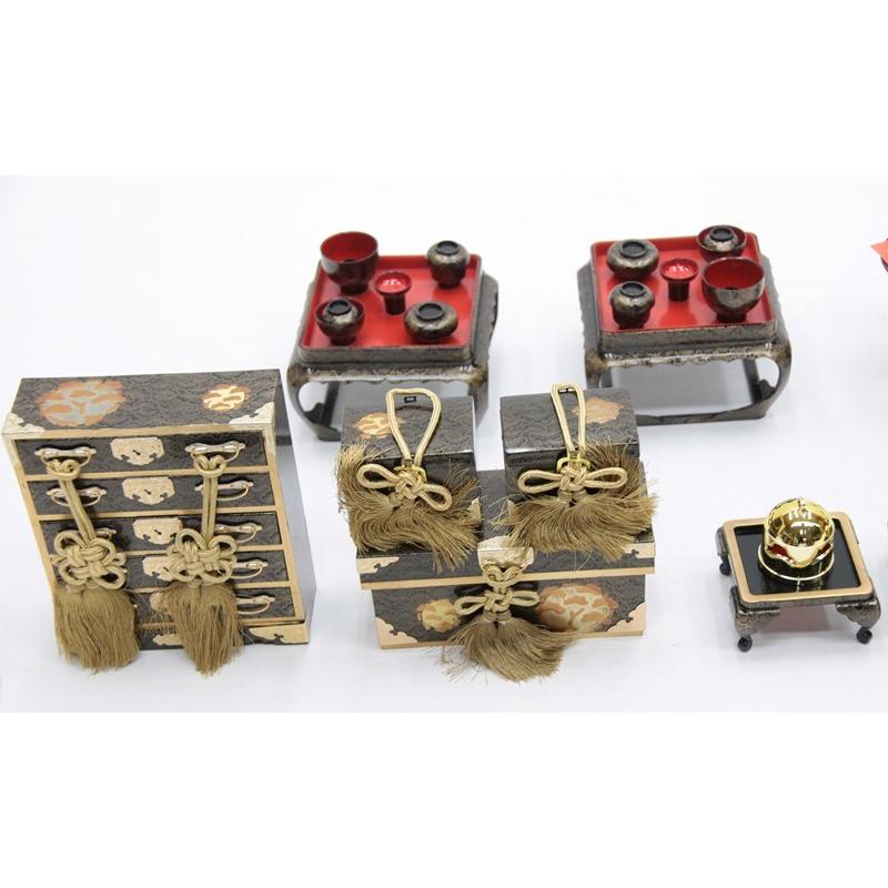 アウトレット品 雛道具お道具セット 九品 6号 お雛道具 万葉松