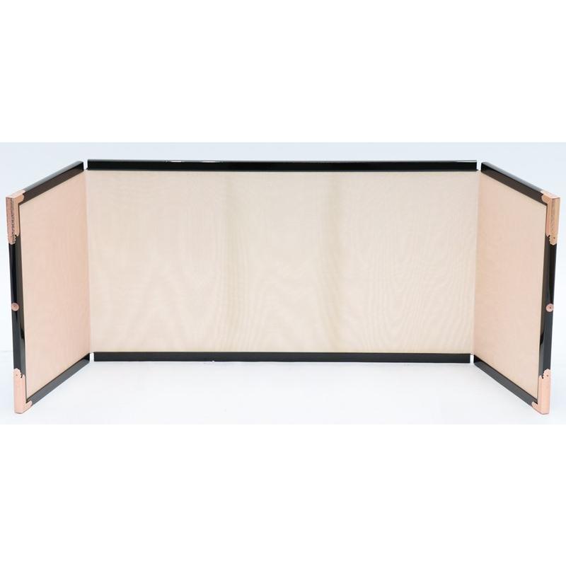 アウトレット品 雛人形三月屏風 屏風のみ 11号 川又絹ピンク 三曲屏風