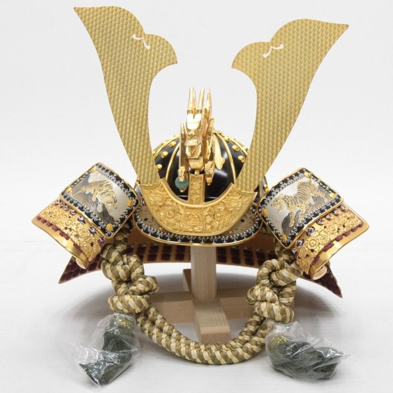 アウトレット品 五月人形兜 単品 23号 剣虎 櫃付 22a-ya-2422 : さくら