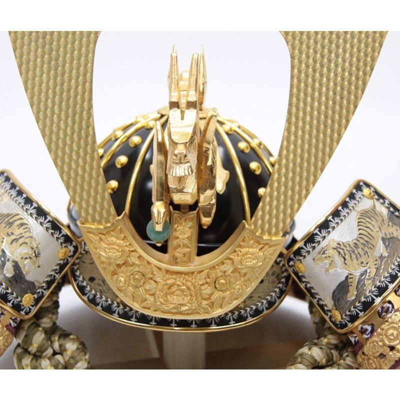 アウトレット品 五月人形兜 単品 23号 剣虎 櫃付 22a-ya-2422 : さくら