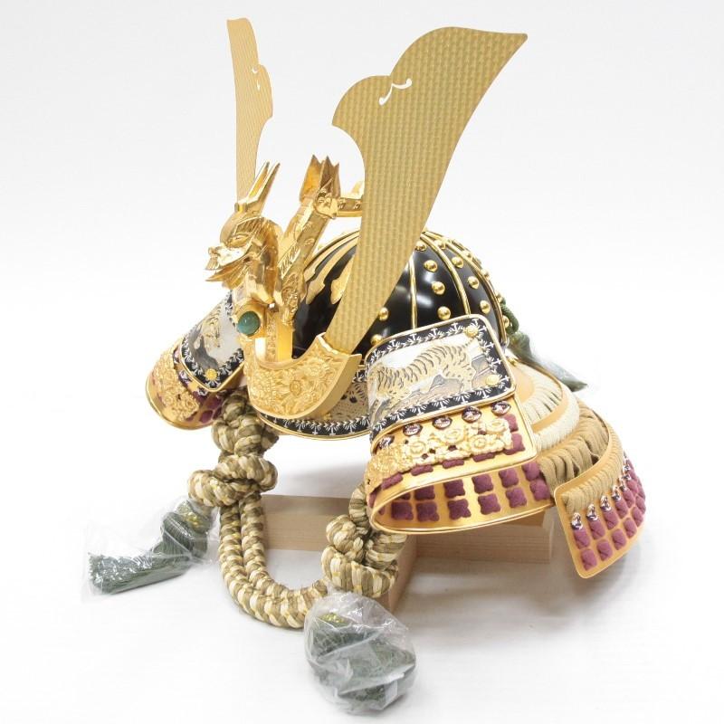 アウトレット品 五月人形兜 単品 23号 剣虎 櫃付 22a-ya-2422 : さくら