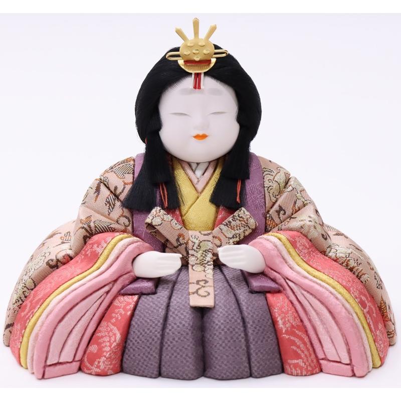 アウトレット品 雛人形親王 平飾り 木目込み雛 瑞宝雛 柿沼東光 22a-ya