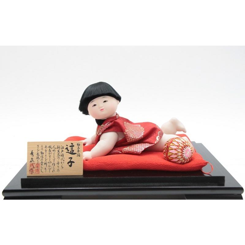 値引き　人形 アウトレット品 這い子人形 這子 3811 日本人形 22a-ya-2581 : さくら