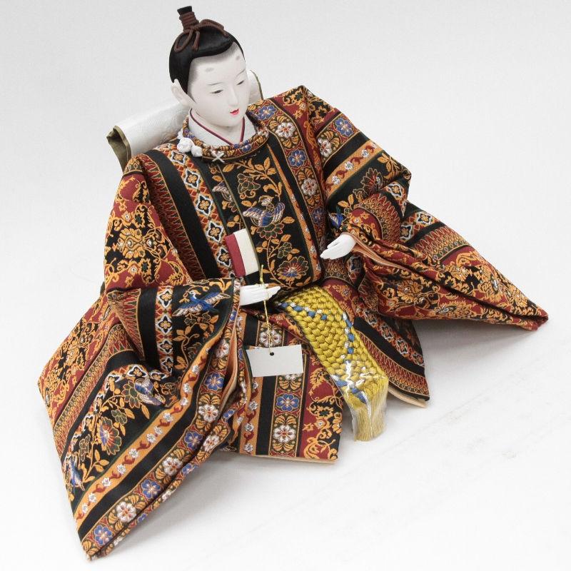 アウトレット品 雛人形五人三段飾り 五人飾りセット 草園 金沢箔セット