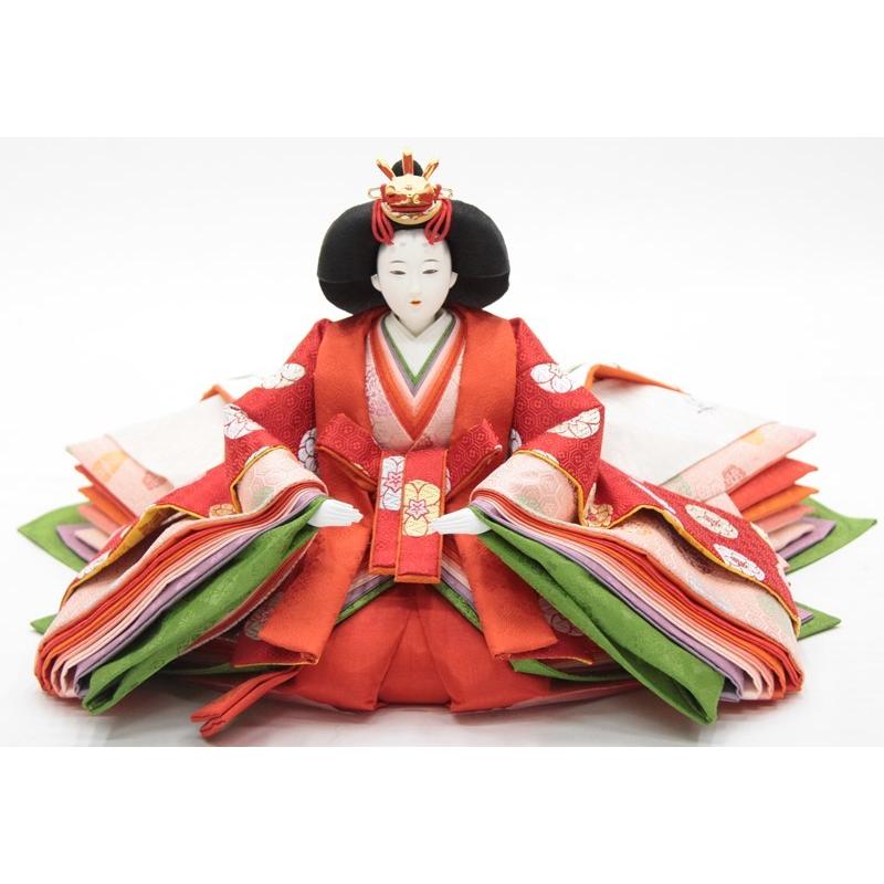 雛人形　松寿作　親王飾り アウトレット品 雛人形親王単品 人形のみ 京七番 松寿作 貴船 黄櫨染