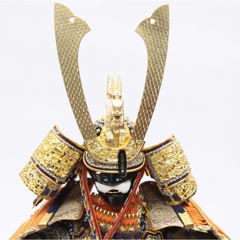 アウトレット品 五月人形鎧 単品 12号 吉祥 朱赤威 櫃付 22a-ya-2960