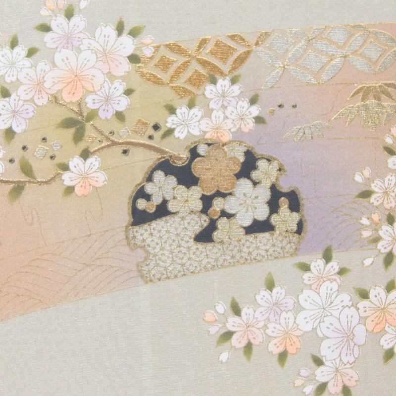 アウトレット品 雛人形平飾台 屏風・台セット 22号 黒エンボス平台 本