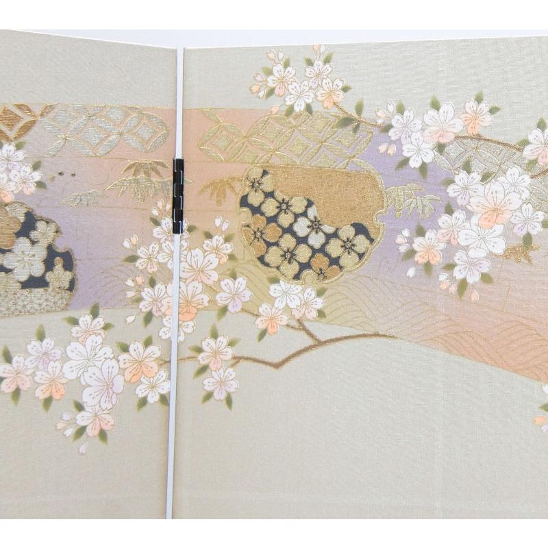 アウトレット品 雛人形平飾台 屏風・台セット 22号 黒エンボス平台 本