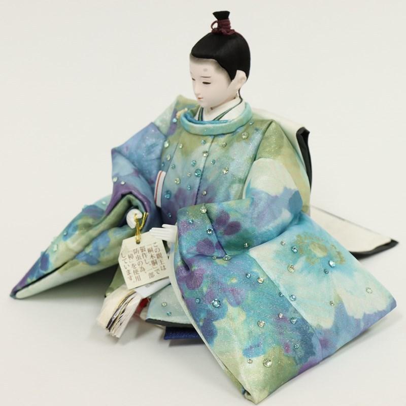 完動品 雛人形 親王平飾り 小出松寿 スワロフスキー SV082002 熊倉基安頭 京十一番 東山 hn272 1hs1874 223to1135 【NA3507722787】(126560円)