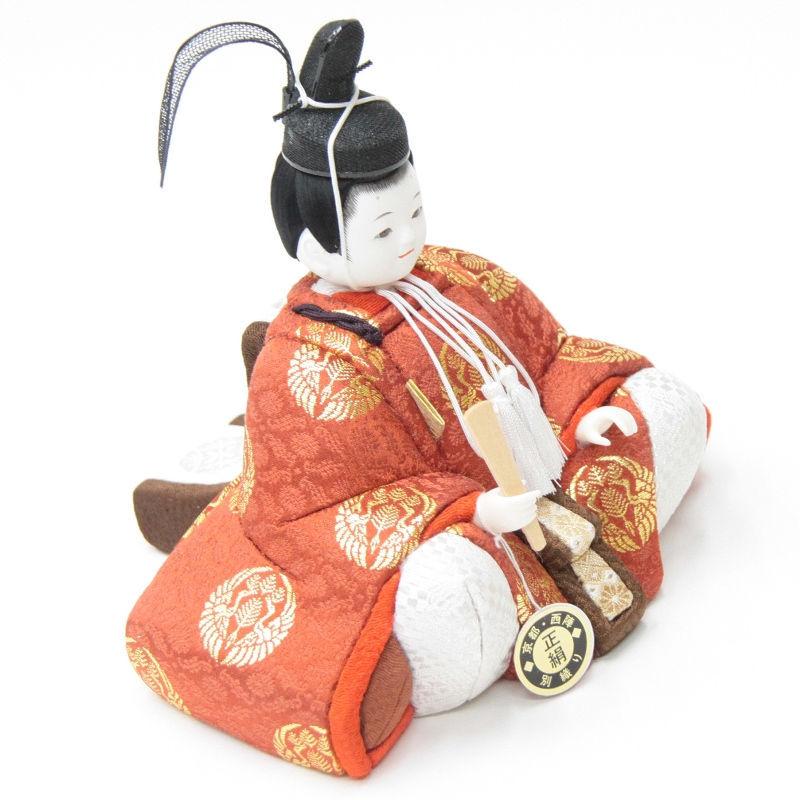 天神様人形 ケース入り 木目込み人形 子ども天神 22ht06/22hf01 芳俊作