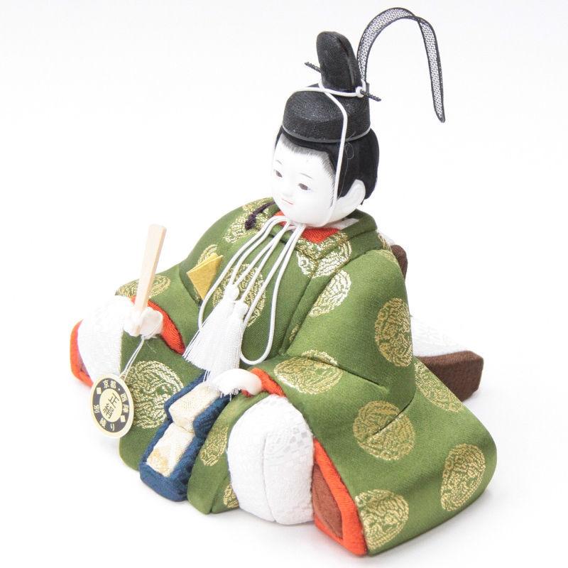 天神様人形 ケース入り 木目込み人形 子ども天神 22ht07/22hf01 芳俊作