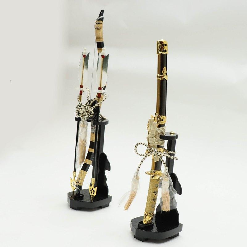 アウトレット品 五月人形 弓太刀 単品 18号 古代藤巻 23a-ya-0773