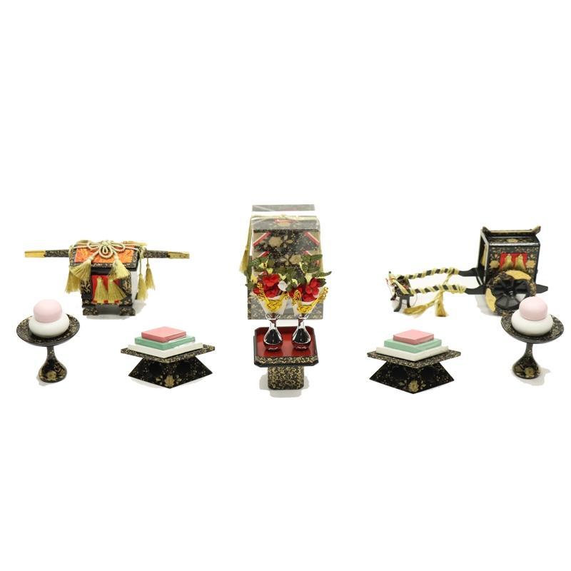 アウトレット品 雛人形用 雛道具 道具類 35号 お道具六品セット 前盛上