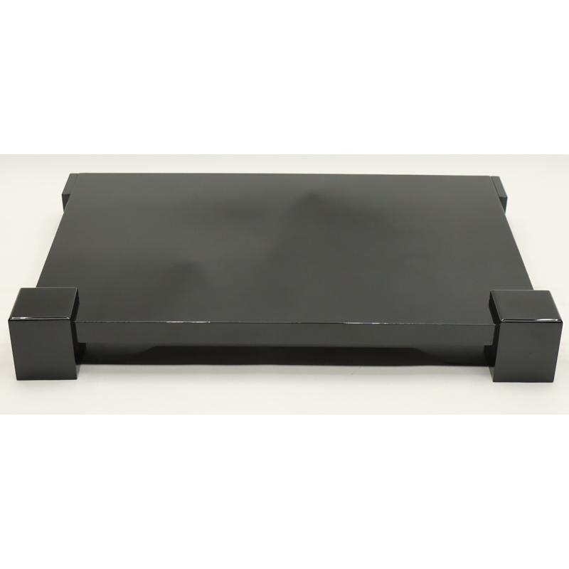 アウトレット品 平飾台 単品 75 黒桐飾り台 24a-ya-0551の画像