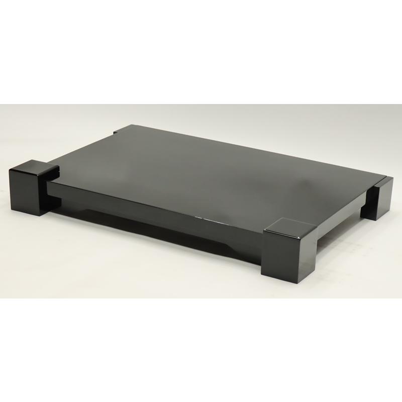 アウトレット品 平飾台 単品 75 黒桐飾り台 24a-ya-0551の画像