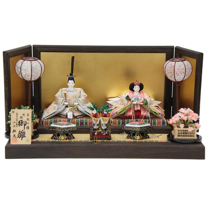 五月人形焼桐平飾台23号