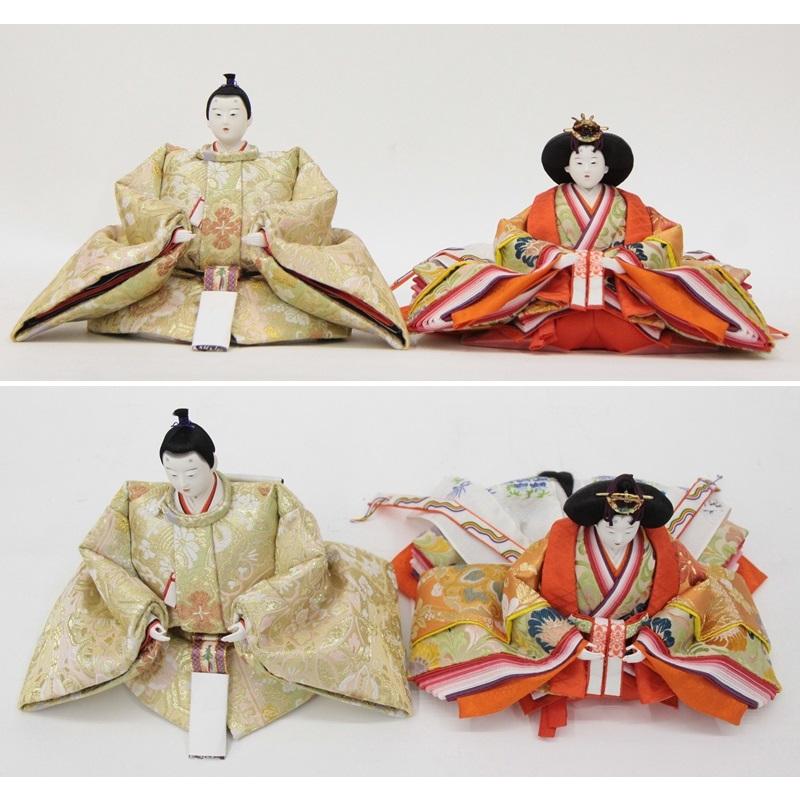⭐豪華西陣織 親王飾り 京人形師による着付けの有職雛⭐送料無料 ⭐豪華西陣織 親王飾り 京人形師による着付けの有職雛⭐送料無料