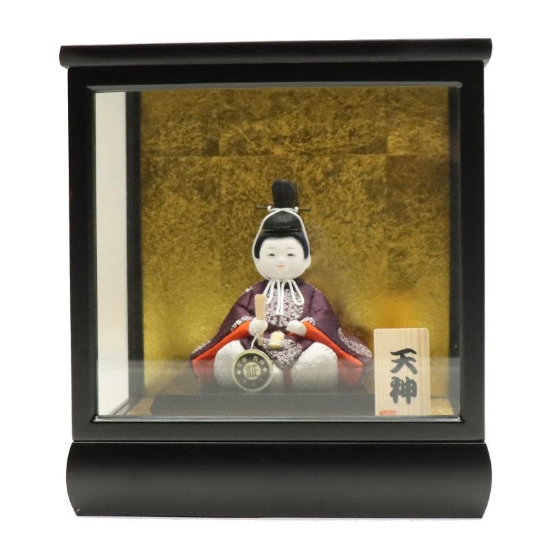 天神様人形 ケース入り 木目込み人形 子ども天神 （小） k-14 : さくら