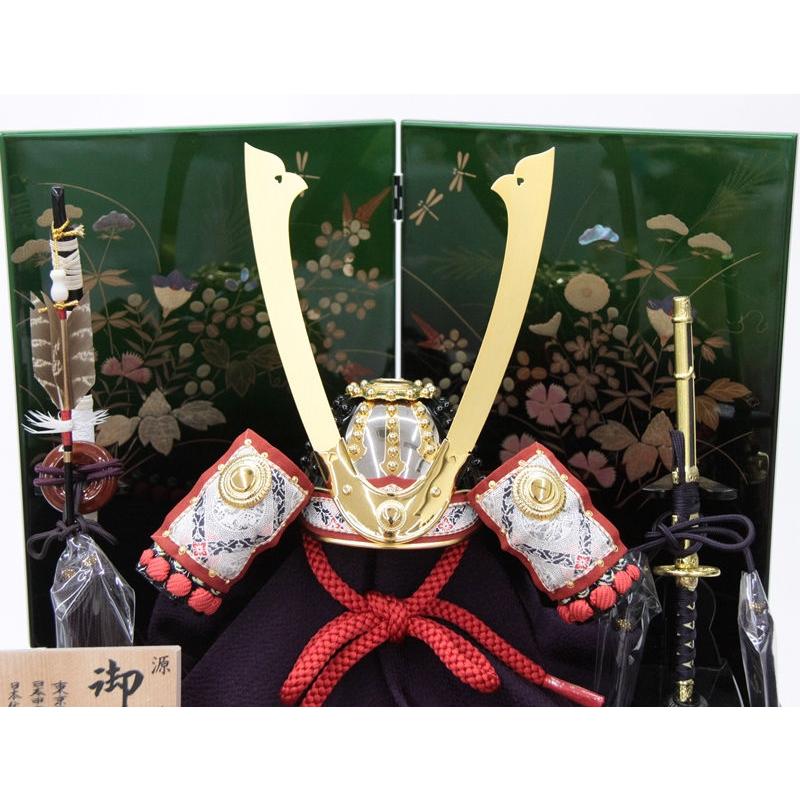 五月人形 兜 収納飾り 1/3（245to0098）鞆美 ym1110n（gk88b