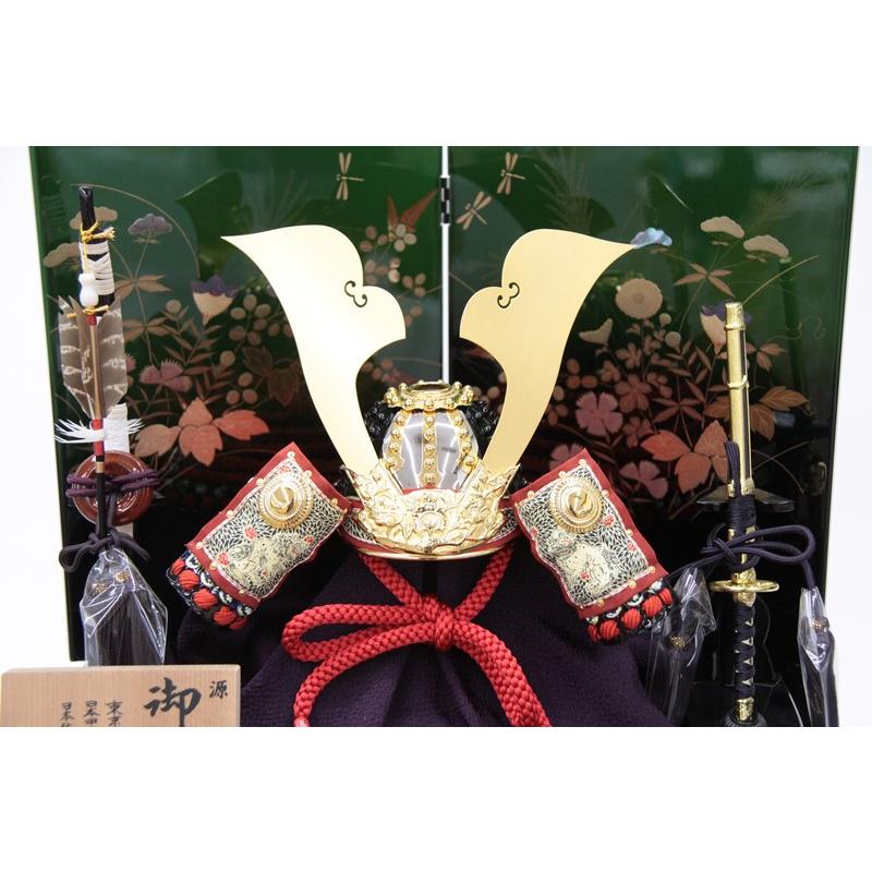 五月人形 兜 収納飾り 1/3（245to0104）鞆美 ym1184n（gk66b
