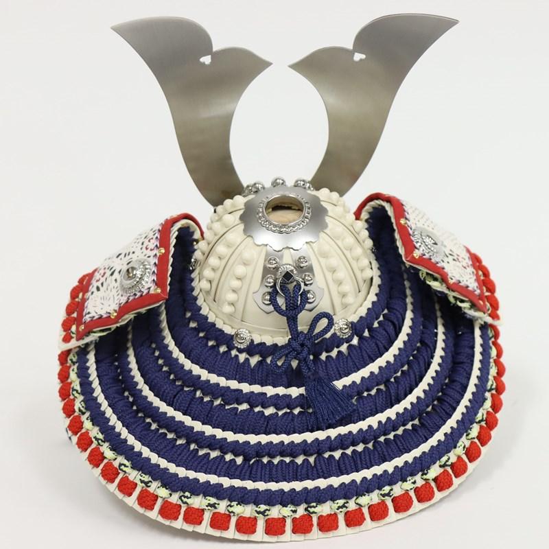 五月人形 兜 収納飾り 1/4（245to0108）加藤良 ym1124n（gk168b