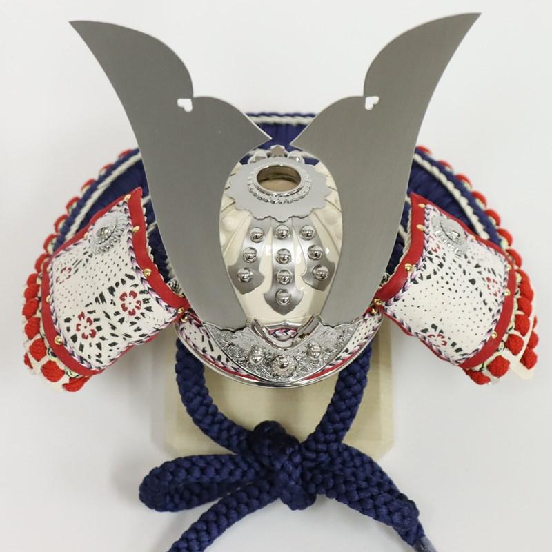 五月人形　兜　かぶと　カブト 五月人形】8号 永遠之兜 青緑中ベージュ威 兜飾り〈翠鳳作〉[245