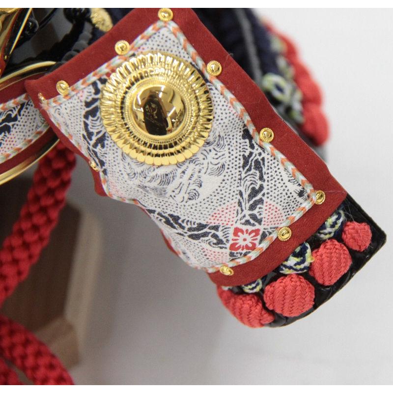 ミニ兜5個セット 五月人形 兜 平飾り 1/3（245to1007）鞆美 ym1212（gk229/yb1018