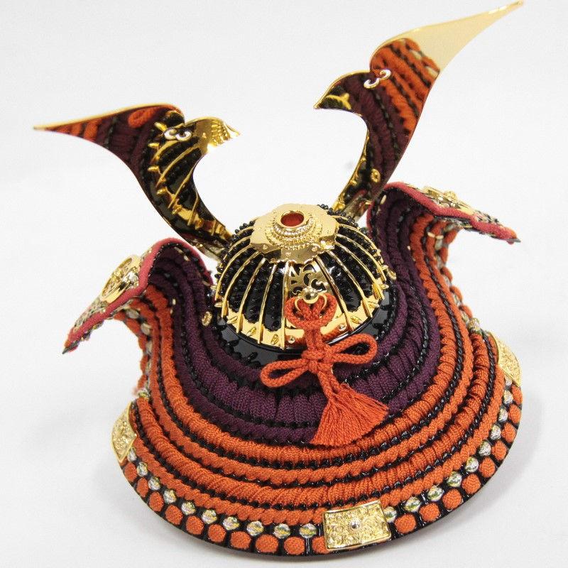 五月人形 兜 平飾り 6号（245to0361）実正 ym1140（gk18/yb1048/yd1026