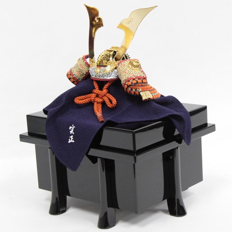 五月人形  兜 五月人形 兜 平飾り 6号（245to0361）実正 ym1140（gk18/yb1048/yd1026