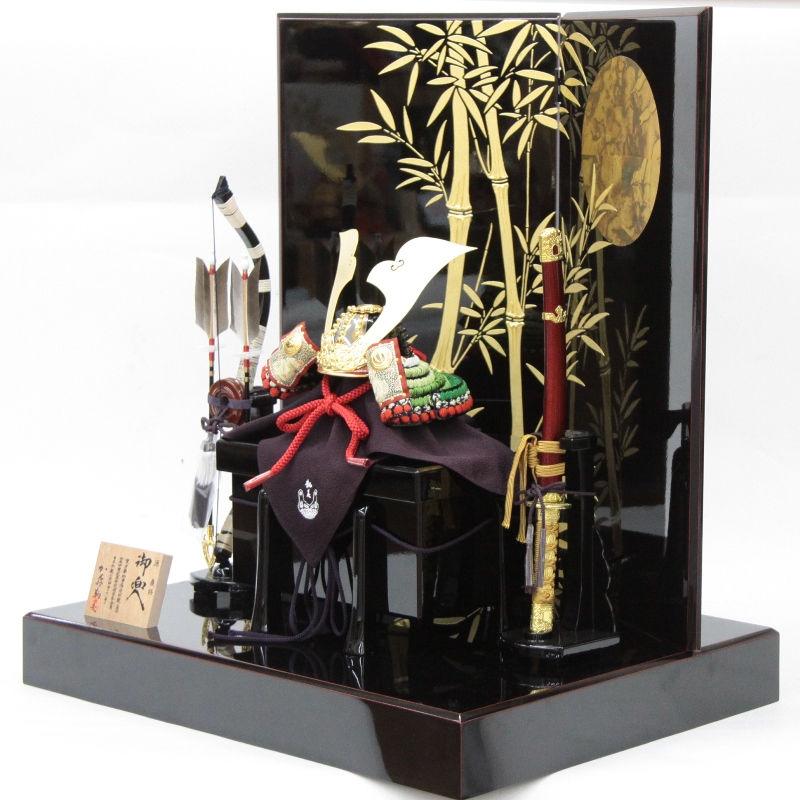 五月人形 兜平飾り 3　子どもの日 五月人形 兜 平飾り 1/3（245to1006）鞆美 ym1212（gk229/yb1019