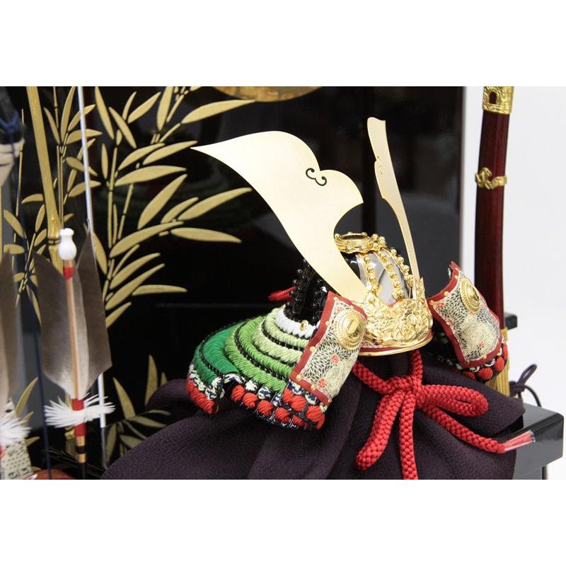 五月人形 兜 平飾り 1/3（245to1006）鞆美 ym1212（gk229/yb1019